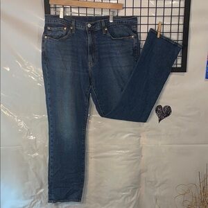 Levi's Dark Blue Straight Jeans